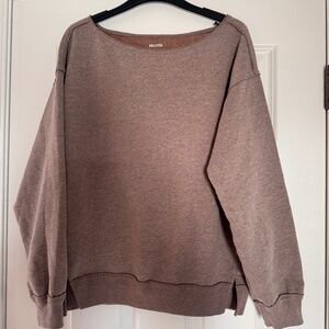 Off the shoulder Hollister sweater